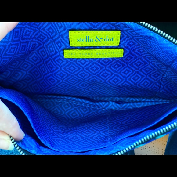 Stella & Dot Jeweled Zebra Capri Clutch - Picture 6 of 6